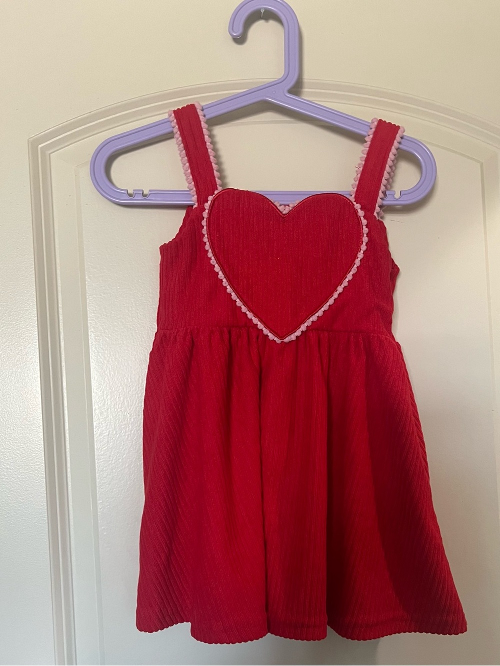 Baby Starters Red Heart Sundress